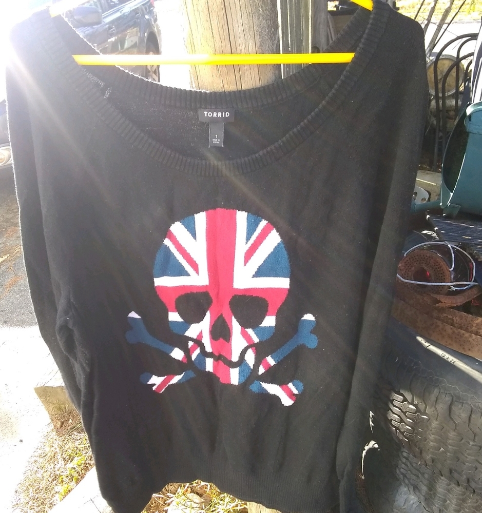 Torrid Skull Sweater